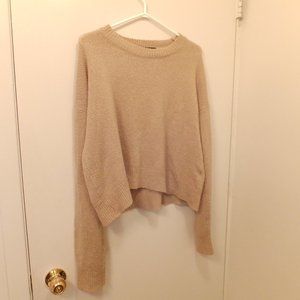 Forever21 Woman's Tan Sweater | Size Large